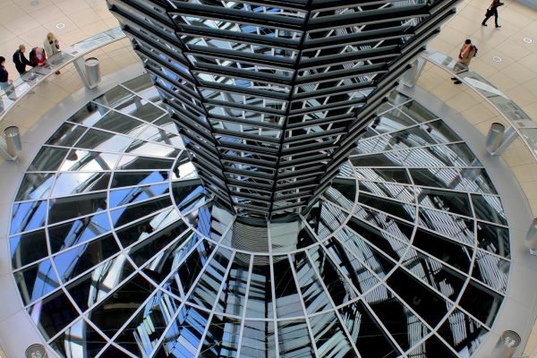 Mirrors Bundestag Berlin